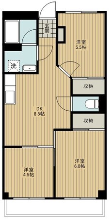 大竹ビルの物件間取画像